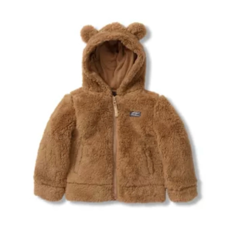 Eddie Bauer Toddler Quest Fleece Plush Hooded Jacket